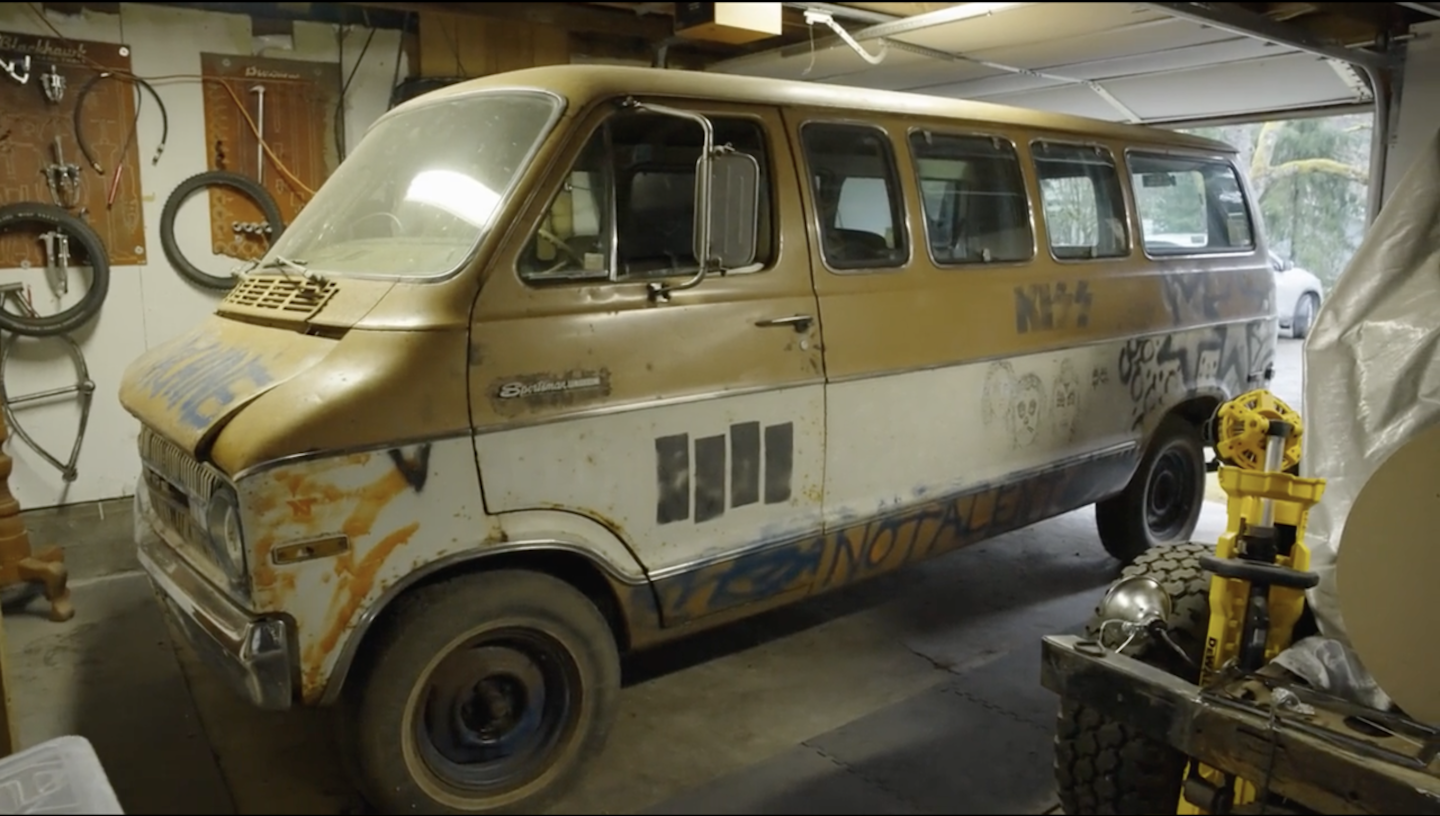 Seattle rock history on display: Melvins' van featuring Kurt